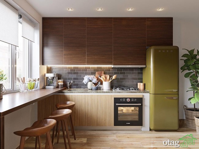 چیدمان منزل 50 متری شیک به شکل خلوت و دلباز همراه با عکس