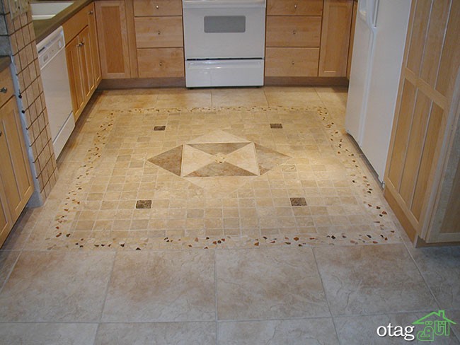 29 مدل جدید چیدمان کاشی آشپزخانه [ مدرن و شیک ] با رنگ های خاص