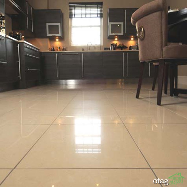 29 مدل جدید چیدمان کاشی آشپزخانه [ مدرن و شیک ] با رنگ های خاص