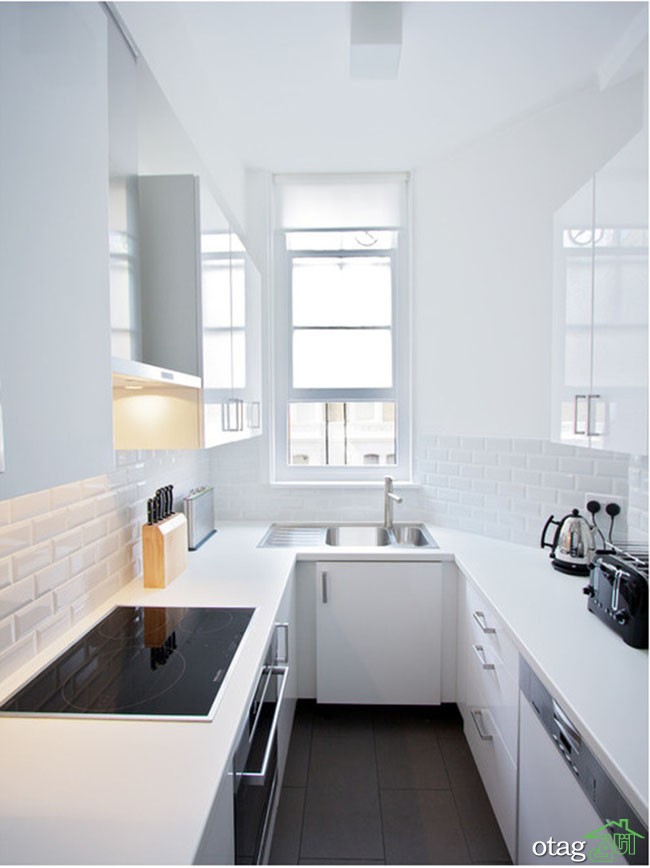 29 مدل جدید چیدمان کاشی آشپزخانه [ مدرن و شیک ] با رنگ های خاص