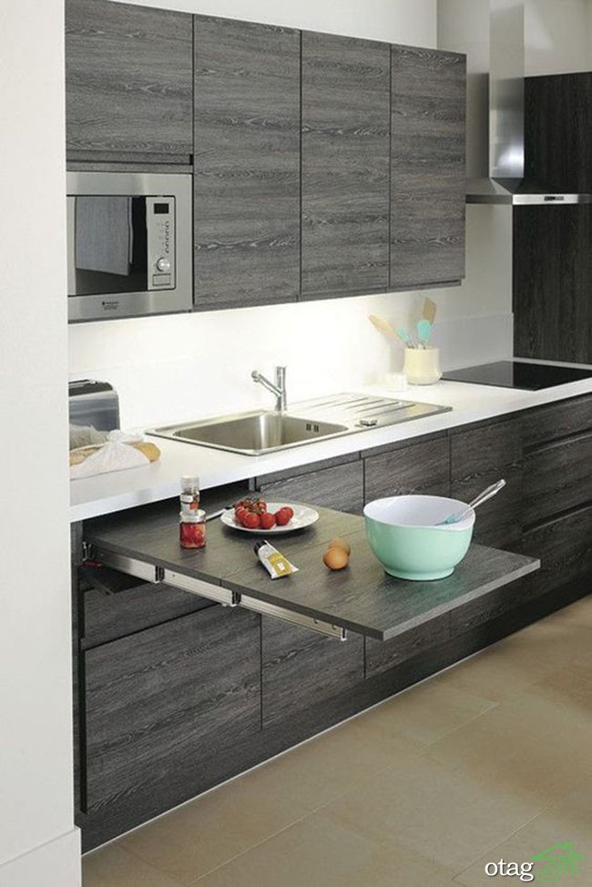 مدل کابینت تمام چوب در آشپزخانه های مدرن و کلاسیک مدل کابینت تمام چوب در آشپزخانه های مدرن و کلاسیک