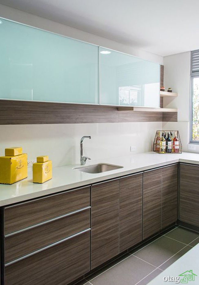 مدل کابینت تمام چوب در آشپزخانه های مدرن و کلاسیک مدل کابینت تمام چوب در آشپزخانه های مدرن و کلاسیک
