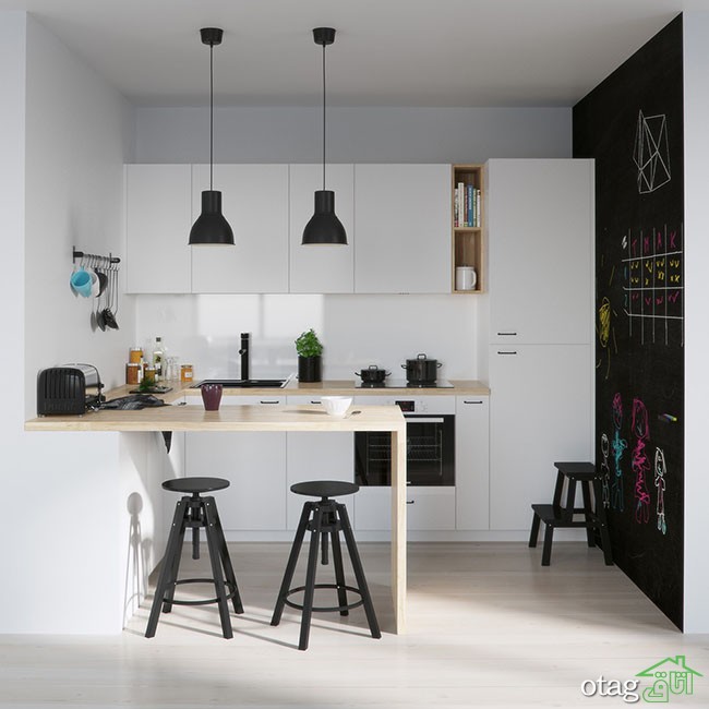 مدل کابینت تمام چوب در آشپزخانه های مدرن و کلاسیک مدل کابینت تمام چوب در آشپزخانه های مدرن و کلاسیک