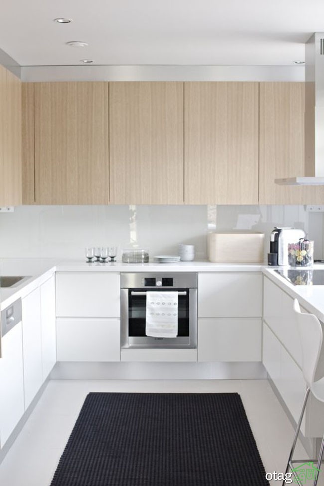 مدل کابینت تمام چوب در آشپزخانه های مدرن و کلاسیک مدل کابینت تمام چوب در آشپزخانه های مدرن و کلاسیک