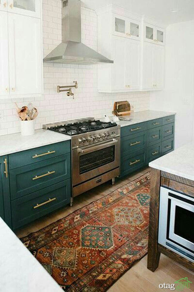 طرح های جدید کابینت رنگ روشن در آشپزخانه های مدرن و سنتی