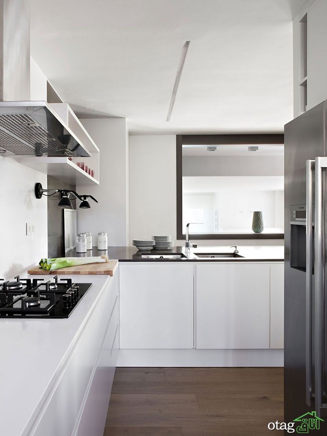 طرح های جدید کابینت رنگ روشن در آشپزخانه های مدرن و سنتی