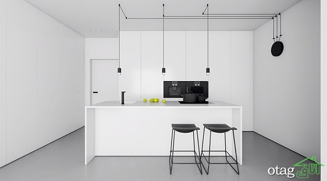 معرفی 30 مدل آشپزخانه فوق العاده شیک با کابینت سفید