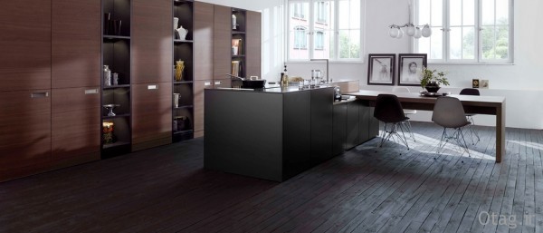 عکس و طراحی کابینت آشپزخانه مدرن در رنگ های مختلف