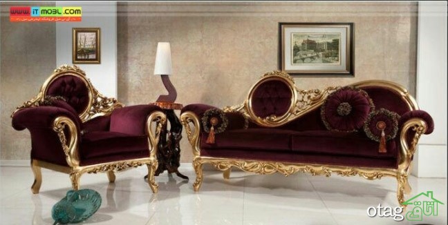 قیمت 59 مدل مبل استیل جدید [مبل سلطنتی] + لینک خرید - سال 96