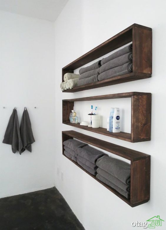 باکس دیواری، انواع مدل قفسه دیواری و شلف چوبی و طاقچه مدرن