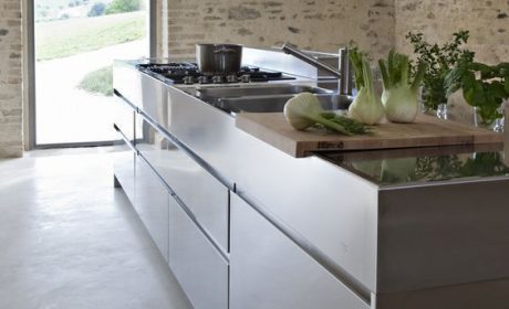 انواع مدل کابینت فلزی در دکوراسیون آشپزخانه مدرن