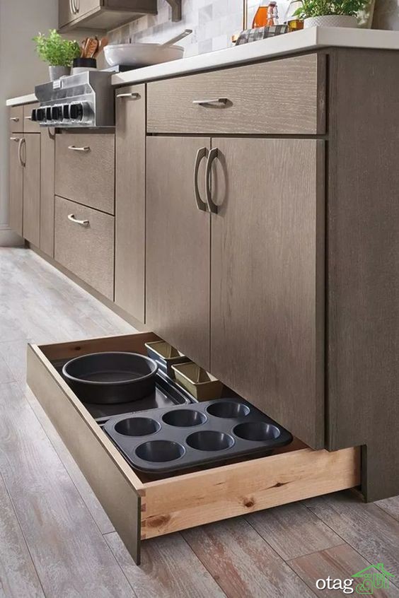 آشنایی با جدیدترین طرح ها و مدل های کابینت آشپزخانه کوچک