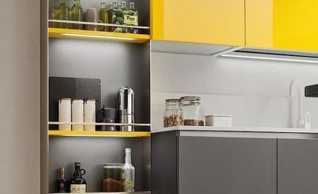 آشنایی با جدیدترین طرح ها و مدل های کابینت آشپزخانه کوچک
