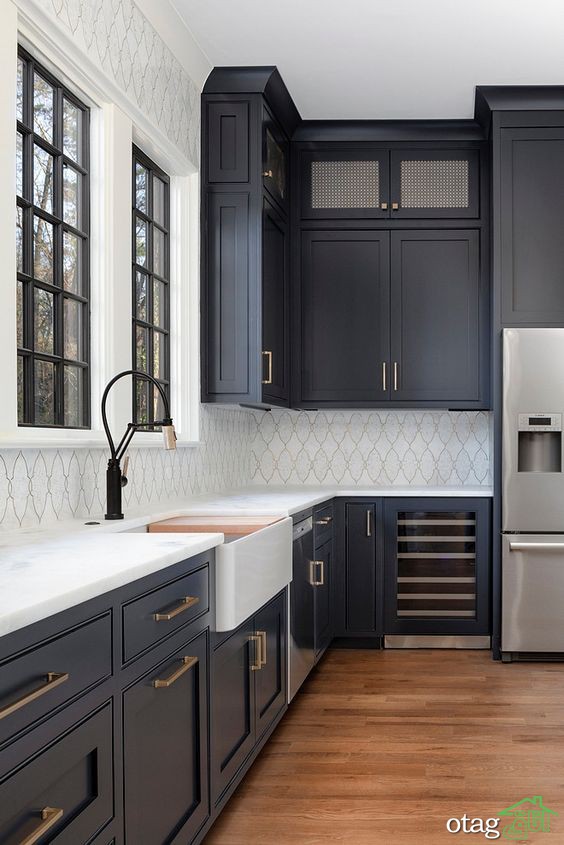 راهنمای انتخاب رنگ کابینت آشپزخانه مدرن و کلاسیک    