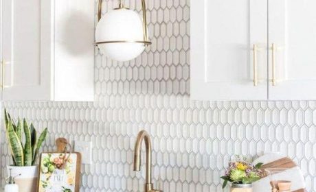 طراحی دیوار پشت ظرفشویی در دکوراسیون آشپزخانه های مدرن