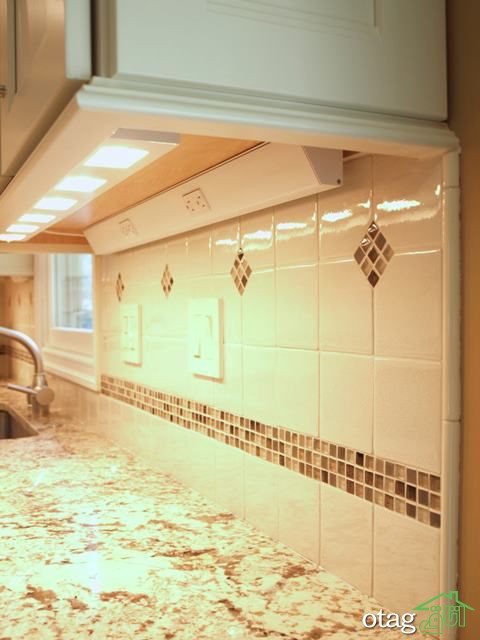 نور مخفی کابینت آشپزخانه با نوار ال ای دی نور مخفی کابینت آشپزخانه با نوار ال ای دی