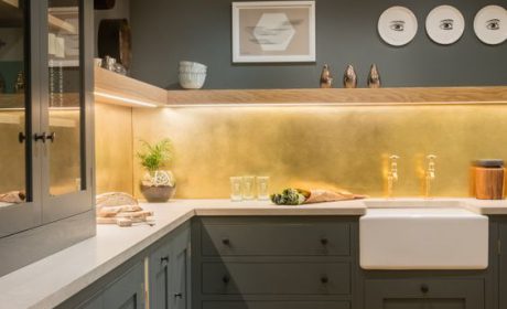 نور مخفی کابینت آشپزخانه با نوار ال ای دی