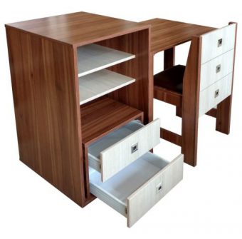 مدل های جدید میز تحریر کتابخانه دار مدرن [اتاق جوانان] 23 طرح سال 1402