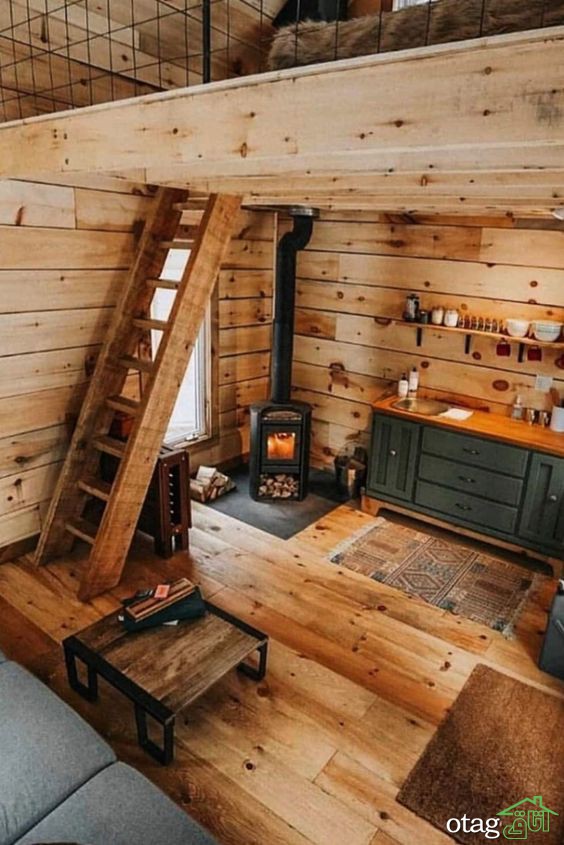 نمونه هایی عالی از دکوراسیون داخلی منزل با چوب طبیعی نمونه هایی عالی از دکوراسیون داخلی منزل با چوب طبیعی