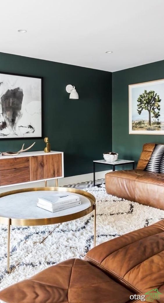 40 مدل استفاده از رنگ سبز در دکوراسیون خانه بسیار زیبا و شیک