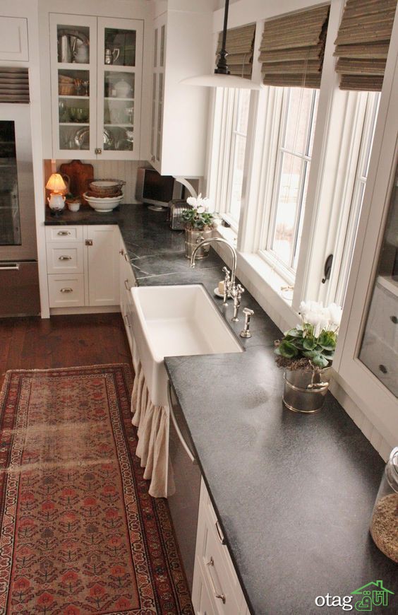 32 مدل صفحه کابینت کوارتز بسیار شیک و زیبا 32 مدل صفحه کابینت کوارتز بسیار شیک و زیبا