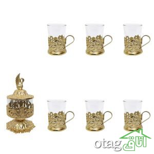 خرید 42 مدل سرویس چای خوری فانتزی و شیک [ پر فروش ] با ارسال رایگان