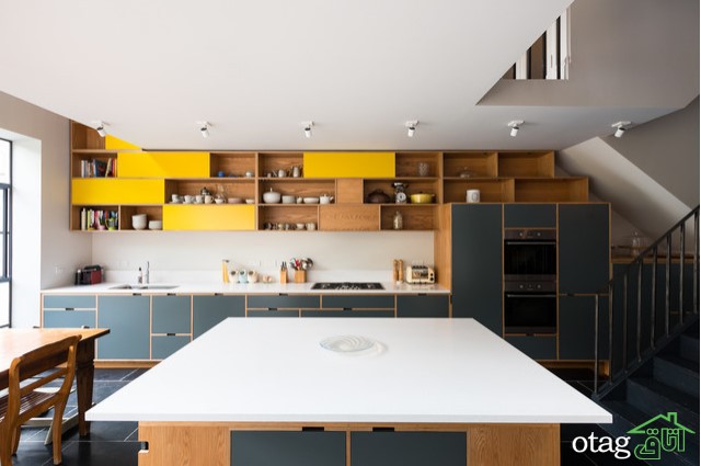 10 ایده‌ فوق العاده دکوراسیون داخلی آشپزخانه مدرن از طراحان بزرگ دنیا