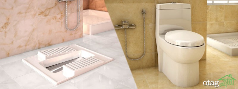 7 نکته مهم طراحی سرویس بهداشتی امروزی و شیک + 24 ست لوازم دستشویی