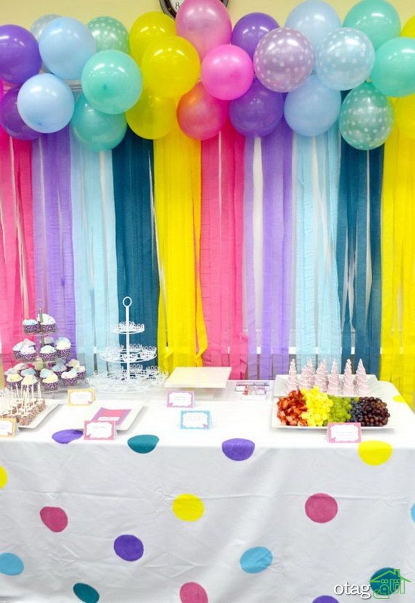 18 ایده‌ خلاقانه دکوراسیون جشن تولد [ تزئین تولد ] مدرن