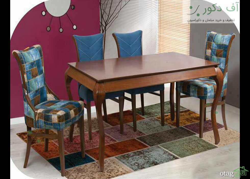 راهنمای صندلی و میز ناهار خوری چوبی، کم جا و جدید