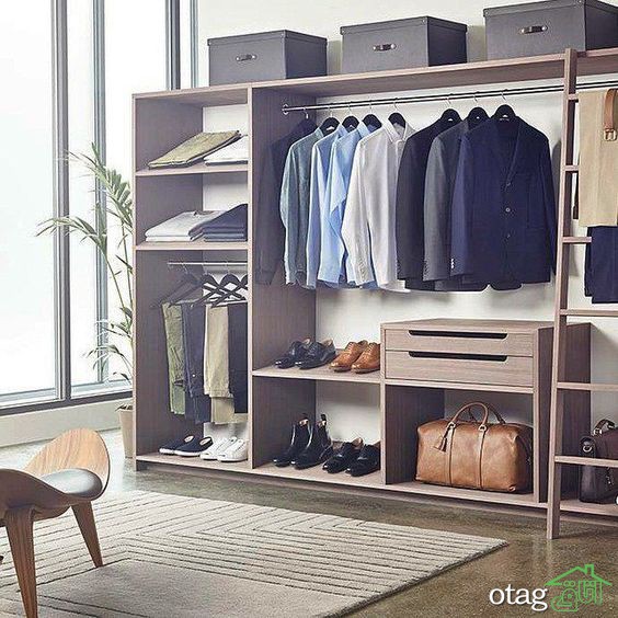 7 ایده برتر طراحی اتاق لباس [ یک رویا یا یک نیاز؟ ]