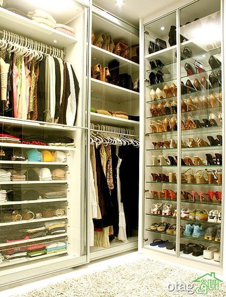 7 ایده برتر طراحی اتاق لباس [ یک رویا یا یک نیاز؟ ]