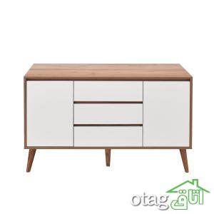 23 عکس از مدل کنسول چوبی کابینت دار مدرن [قیمت ارزان] جدید 1402