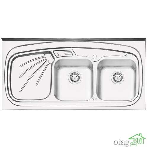 24 مدل سینک ظرفشویی آشپزخانه فلزی و سرامیکی جدید [منحصر بفرد] سال 1400