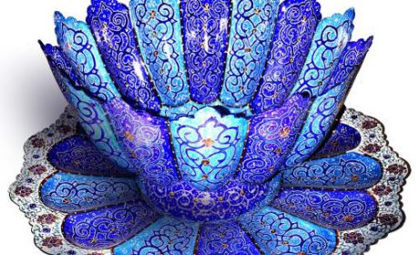 خرید 39  مدل ظروف میناکاری [ گلدان، بشقاب، ظرف ] فوق العاده زیبا