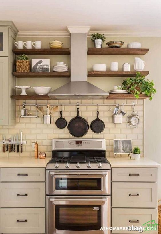 [6 نمونه] چیدمان کابینت آشپزخانه کوچک