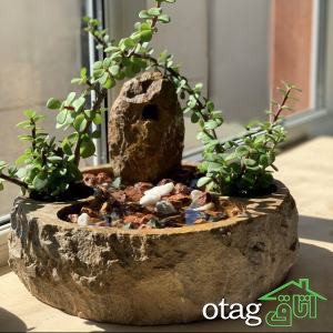 25 مدل آبنمای خانگی و حوضچه برای تزیین دکوراسیون