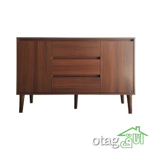 23 عکس از مدل کنسول چوبی کابینت دار مدرن [قیمت ارزان] جدید 1402