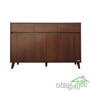 23 عکس از مدل کنسول چوبی کابینت دار مدرن [قیمت ارزان] جدید 1402