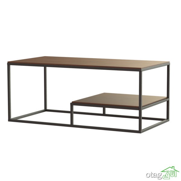 30 مدل میز وسط مبل [ زیبا و مدرن ] چوبی، mdf، فلزی و شیشه ای