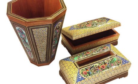 خرید 39  مدل جعبه خاتم کاری شیک [ جعبه سکه، قرآن، جواهر ] ارسال رایگان
