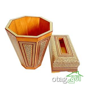 خرید 39  مدل جعبه خاتم کاری شیک [ جعبه سکه، قرآن، جواهر ] ارسال رایگان