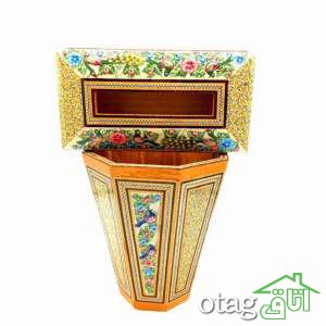 خرید 39  مدل جعبه خاتم کاری شیک [ جعبه سکه، قرآن، جواهر ] ارسال رایگان