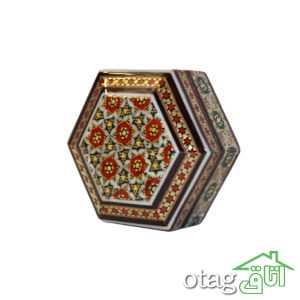خرید 39  مدل جعبه خاتم کاری شیک [ جعبه سکه، قرآن، جواهر ] ارسال رایگان