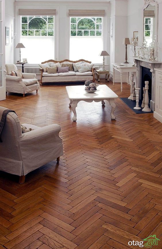 8 نمونه از کارکرد پارکت چوبی کف ساختمان 8 نمونه از کارکرد پارکت چوبی کف ساختمان
