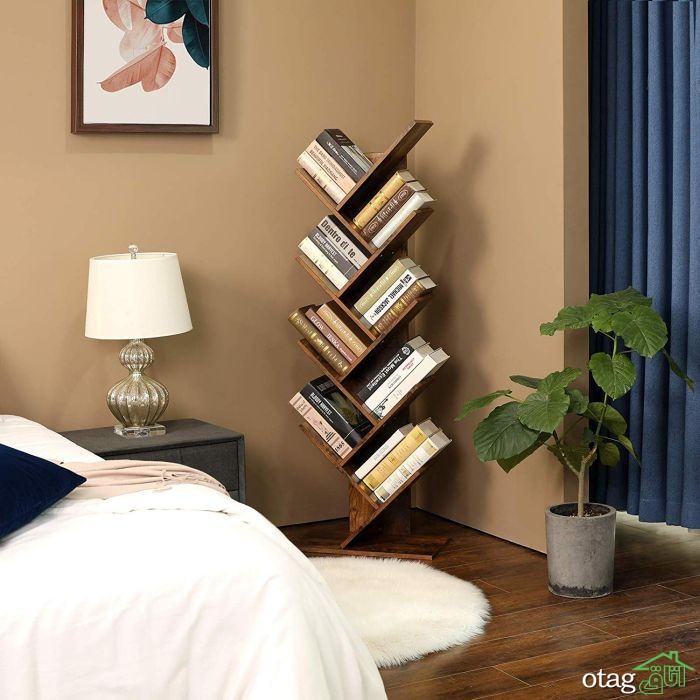 بهترین مدل‌های قفسه کتاب برای اتاق خواب و نشیمن