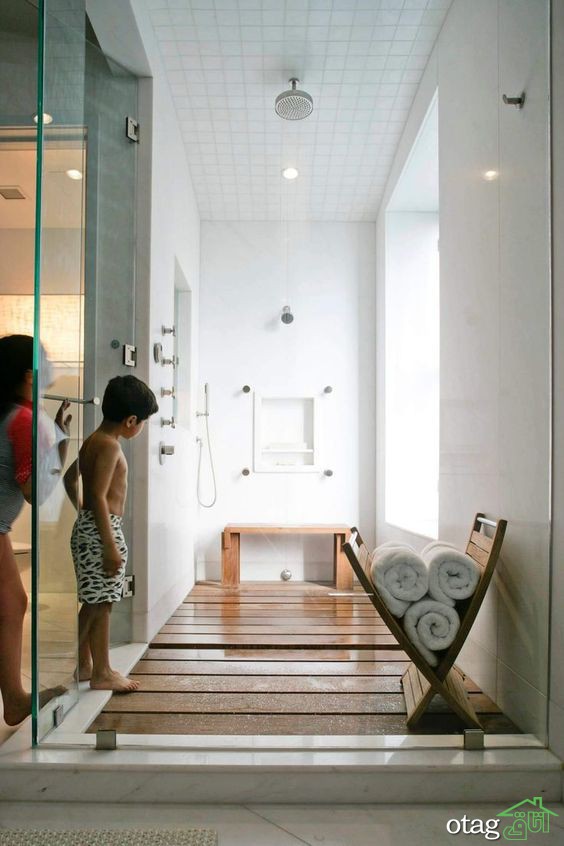 چگونه نیمکت حمام، نمای حمام شما را تغییر می دهد؟