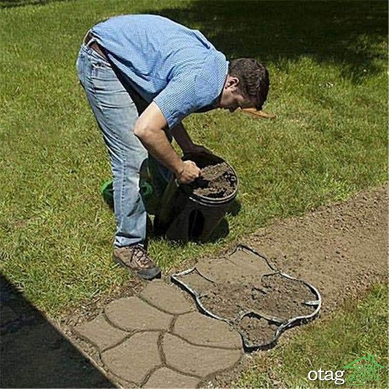 ساخت سنگفرش در چهار مرحله، ایده آل برای حیاط و باغ ساخت سنگفرش در چهار مرحله، ایده آل برای حیاط و باغ