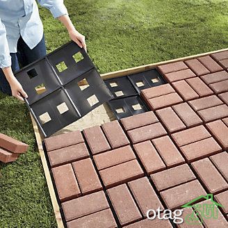 ساخت سنگفرش در چهار مرحله، ایده آل برای حیاط و باغ ساخت سنگفرش در چهار مرحله، ایده آل برای حیاط و باغ