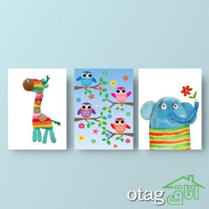 39 مدل استیکر اتاق کودک، دخترانه و پسرانه + خرید اینترنتی